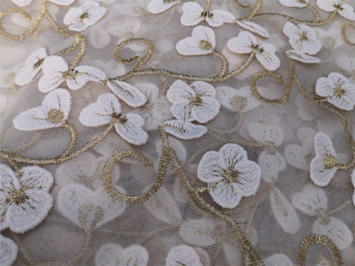 Mesh Embroidery Lace Fabric Mesh Embroidery Lace Fabric